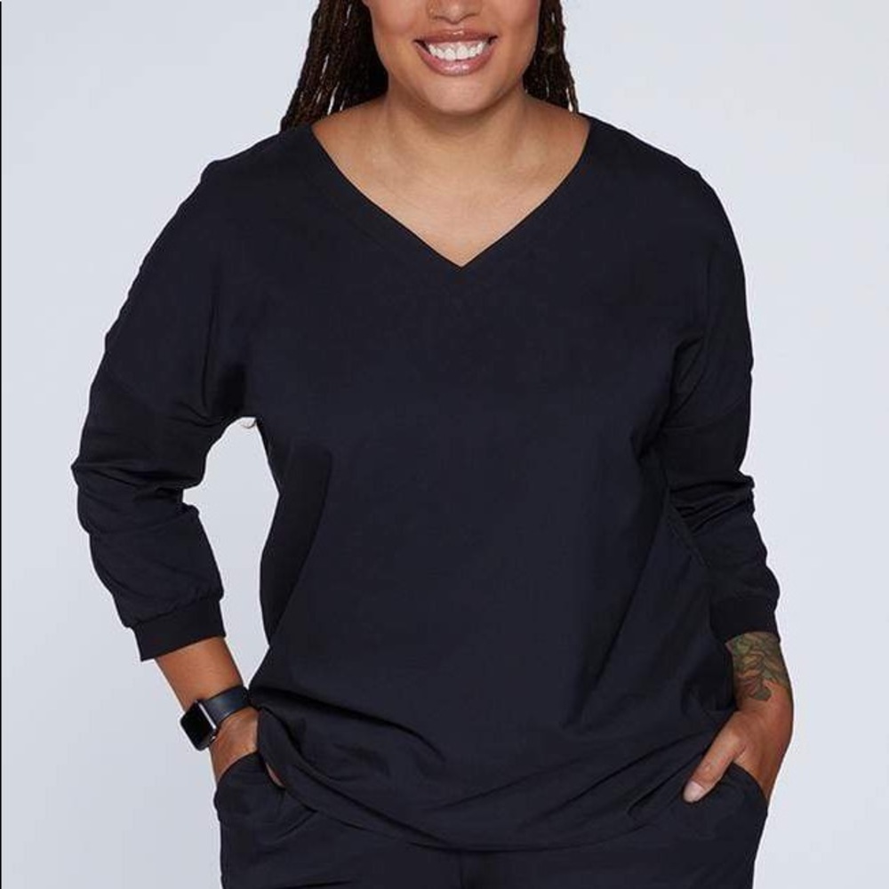 NWT Dolan Solaire 3/4 sleeve dolman TLC scrub top